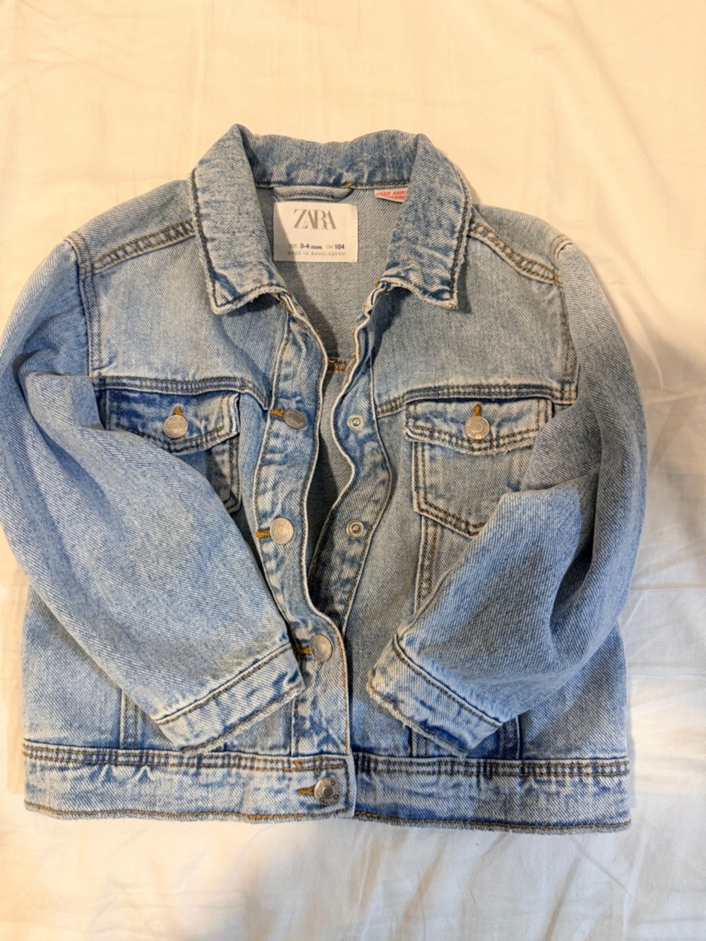 ZARA Light Blue Denim Jacket